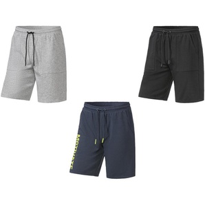 CRIVIT Herren Sweatshorts mit Baumwolle