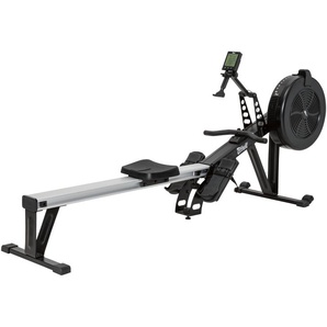CRIVIT Rudergerät, mit 8 Funktionen und 12 Trainingsprogrammen, für ein intensives Full-Body-Workout