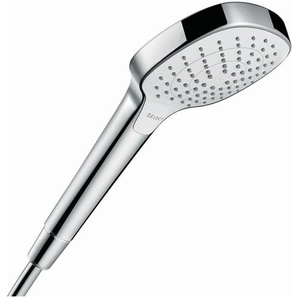 Hansgrohe - Croma Select e Vario Handbrause 26812400 weiß/chrom, Duschkopf 110 mm