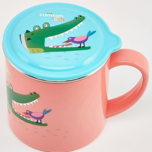 Kinderbecher CUITISAN Infant Trinkgefäße pink Kinder Kindergeschirr 300ml