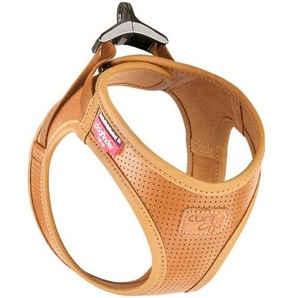 Curli Vegan Apple Leather Harness Brown M