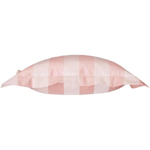 Kissenbezug CURT BAUER Como Kissenbezüge Gr. B/L: 40 cm x 40 cm, 1 St., Mako-Brokat-Damast, rot (kirsche) Kissenbezüge gemustert Blockstreifen