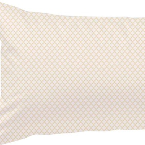 Kissenbezug CURT BAUER Mellow Kissenbezüge Gr. B/L: 80 cm x 40 cm, 1 St., Mako-Brokat-Damast, braun (honey) Kissenbezüge