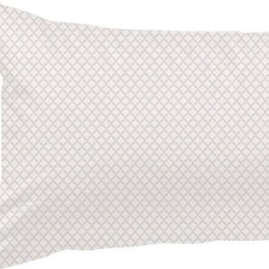 Kissenbezug CURT BAUER Mellow Kissenbezüge Gr. B/L: 80 cm x 40 cm, 1 St., Mako-Brokat-Damast, grau (taupe) Kissenbezüge