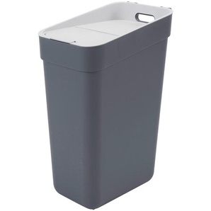 Curver Abfalleimer, Dunkelgrau, Kunststoff, 30 L, 25x55x37 cm, Küchen, Küchenausstattung, Mülleimer