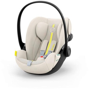 cybex Gold Babyschale, Beige, Textil, 43.5x35.5-59.5x68-72 cm, ECE R 129 i-Size, abnehmbarer und waschbarer Bezug, ergonomischer Tragebügel, Flugzeugzulassung, optimaler Aufprallschutz, verstellbare Sitz- Schlafpositionen, 3-Punkt-Gurt, Kindersitze,