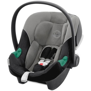 cybex Gold Babyschale Aton B2 i-Size, Schwarz, Dunkelgrau, Textil, 44.0x39.0-56.5x66.0 cm, ECE R 129 i-Size, abnehmbarer und waschbarer Bezug,