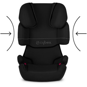 CYBEX Kindersitz »Solution X-Fix Schwarz«, patentierte, 3-fach neigungsverstellbare Kopfstütze