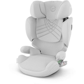 cybex Platinum Kinderautositz Solution T i-Fix Plus, Weiß, Textil, 50.50x80x39 cm, CE, abnehmbarer und waschbarer Bezug, höhenverstellbare Kopfstütze, schnell leicht im Auto montierbar, Seitenaufprallschutz, Isofix-Befestigung, Baby on Tour, Kindersitze,