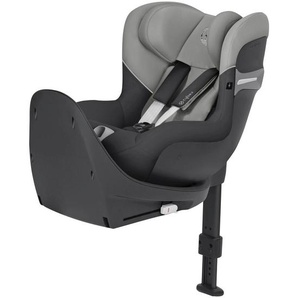 Cybex Reboarder-Kindersitz Sirona S2 i-Size Pepper Grey, Grau, Schwarz, Textil, 43x63.5 cm, I-Size, abnehmbarer und waschbarer Bezug, Gurtlängenverstellung, höhenverstellbare Kopfstütze, integriertes Gurtsystem, optimaler Aufprallschutz,