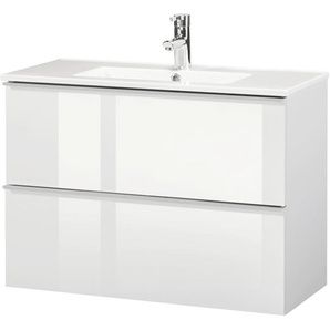 Waschtisch CYGNUS BATH Malaga 800 Waschtische weiß Waschtisch Waschtische Breite 80 cm, Tiefe 36 SlimLine