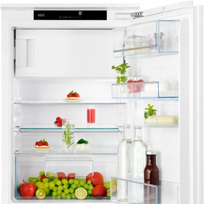 D (A bis G) AEG Einbaukühlschrank TSF5O88WDF Kühlschränke Gr. Rechtsanschlag, silberfarben (weiß) Einbaukühlschränke mit Gefrierfach