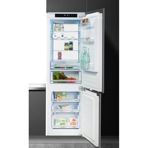 D (A bis G) AMICA Einbaukühlgefrierkombination EKGCX 387 955 Kühlschränke Gr. Rechtsanschlag, silberfarben (eh19) Einbaukühlgefrierkombinationen
