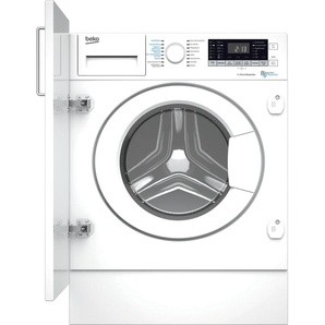 D (A bis G) BEKO Einbauwaschtrockner WDWI85141 Waschtrockner weiß Waschtrockner