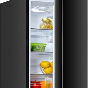 D (A bis G) HANSEATIC Kühl-/Gefrierkombination HKGK14349D Kühlschränke Abtauautomatik, FreshZone Gr. Rechtsanschlag, schwarz Kühl-Gefrierkombinationen Kühlgefrierkombinationen Bestseller