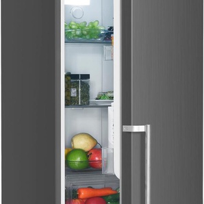 D (A bis G) HANSEATIC Kühl-/Gefrierkombination Kühlschränke Gr. Rechtsanschlag, silberfarben (edelstahl optik) Kühl-Gefrierkombinationen