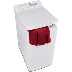 D (A bis G) HANSEATIC Waschmaschine Toplader Waschmaschinen Mengenautomatik, Überlaufschutzsystem weiß Toplader Bestseller