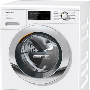 D (A bis G) MIELE Waschtrockner WTI360WPM unterbaufähig, Single Wash&Dry weiß Waschtrockner