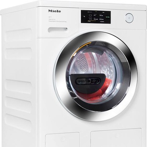 D (A bis G) MIELE Waschtrockner WTR860WPM LW PWash&TDos 8/5 Kg unterbaufähig, QuickPower für schnelles Waschen und Trocknen weiß Waschtrockner