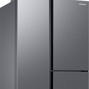 D (A bis G) SAMSUNG Side-by-Side RH6ACG805DS9 Kühlschränke silberfarben (edelstahl) Kühl-Gefrierkombinationen
