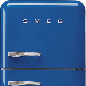 D (A bis G) SMEG Kühl-/Gefrierkombination FAB30 Kühlschränke Gr. Rechtsanschlag, blau (dunkelblau) Kühl-Gefrierkombinationen
