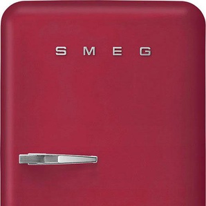 D (A bis G) SMEG Kühlschrank FAB28_5 Kühlschränke Gr. Rechtsanschlag, rot (ruby red) Kühlschränke mit Gefrierfach