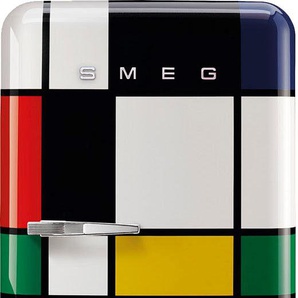 D (A bis G) SMEG Kühlschrank FAB28_5 Kühlschränke Gr. Rechtsanschlag, bunt (multicolor) Kühlschränke mit Gefrierfach