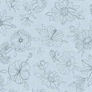 d-c-fix d-c-table® Tischdecke Manhattan Vlies Palmas 110 x 140 cm, grau GLO706401787