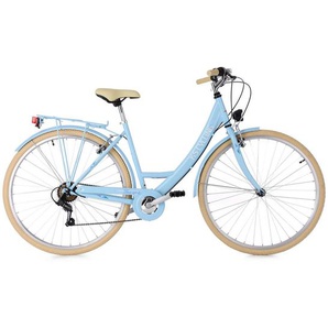Da Capo Citybike Toscana, Blau, Metall, 180x70x80 cm, female, Freizeit, Sport & Fitness, Fahrräder