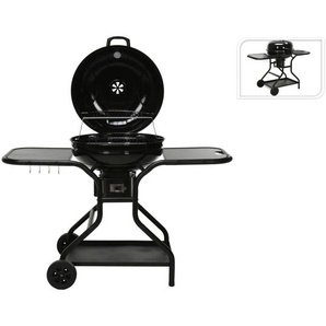Dakota Fields Freistehender Holzkohlegrill 65 cm