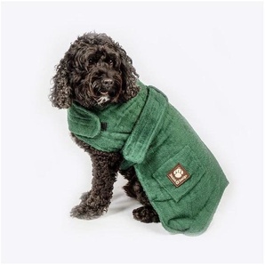 Danish Design - Dog bath robe green 60cm - D11260