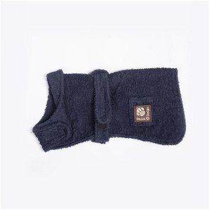 Danish Design Hunde-Bademantel Navy 70 cm