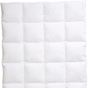 Daunenbettdecke CENTA-STAR Nordic Bettdecken Gr. B/L: 135 cm x 200 cm, e x trawarm, weiß Allergiker Bettdecke