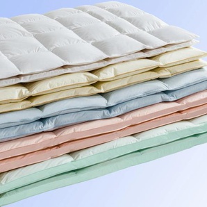 Daunenbettdecke HAEUSSLING Überraschungspaket, Bettdecken für Sommer und Winter Gr. B/L: 135 cm x 200 cm, warm, bunt Allergiker Bettdecke