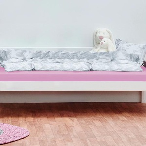 Daybett HOPPEKIDS «Romantik» Daybetten Gr. Liegefläche B/L: 70 cm x 160 cm, kein Härtegrad, weiß Tagesbetten Daybetten Kinderbett mit Matratze in 2 Größen