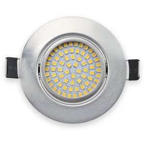 DAYLITE LED-Einbauleuchte EL-NW, EEK: F, 4 W, 360 lm, 4000 K, Nickel satiniert