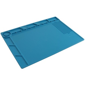 DAYTOOLS Silikon-Lötmatte S-140, 35x25 cm, blau BST-S-140