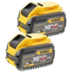 DCB547X2-XJ Akku-Set 2x Flexvolt 54V, 9,0Ah - Dewalt