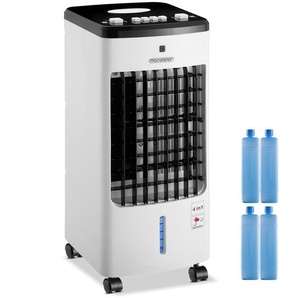 DE Mobiles Klimagerät Aircooler 4in1 Weiß/Schwarz 3,5L 109195