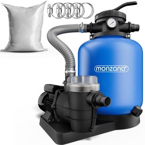 DE Sandfilteranlage 13200 L/h mit Vorfilter/Filterglas 994954