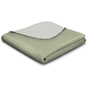 Decke Basic Soft, salvia/silber, 150 x 200 cm
