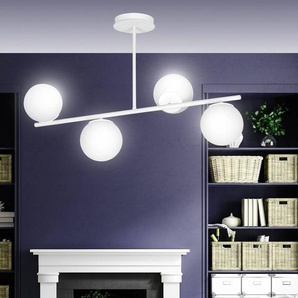 Deckenlampe Kabo EMIBIG LIGHTING, dimmbar, weiß / opal, für Wohn- / Esszimmer, Glas, Modern, Deckenlampe 1021/4