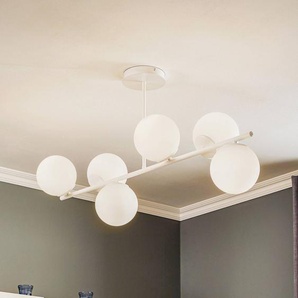 Deckenlampe Kabo EMIBIG LIGHTING, dimmbar, weiß / opal, für Wohn- / Esszimmer, Glas, Modern, Deckenlampe 1021/6