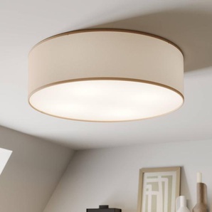 Deckenlampe Rondo TK Lighting, dimmbar, creme / amber, für Schlafzimmer, Textil / Stoff / Seide, Modern, Deckenlampe 4430