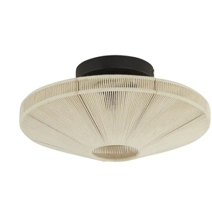 Deckenleuchte - creme - Materialmix - 17,5 cm - 38.0 | Möbel Kraft