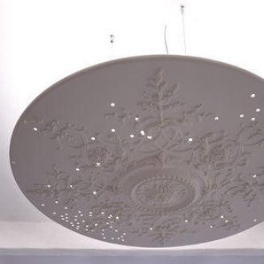 Deckenleuchte Mr Haussmann keramik weiß aus Gips - Ø 82 cm - exklusiv bei Made in Design - Compagnie - Weiß