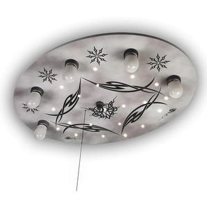 Deckenleuchte NIERMANN Gothic Lampen Gr. 5 flammig, Höhe: 7 cm, bunt Kinderlampe Deckenlampen Deckenleuchte Gothic