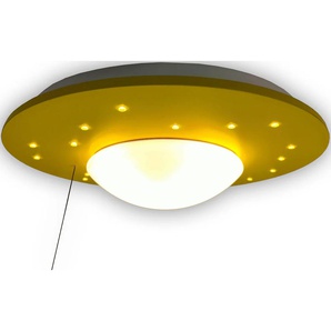 Deckenleuchte NIERMANN Starlight, Sonnengelb Lampen Gr. 1 flammig, Ø 54 cm Höhe: 11 cm, gelb Kinder Kinderlampe Kinderzimmerleuchten