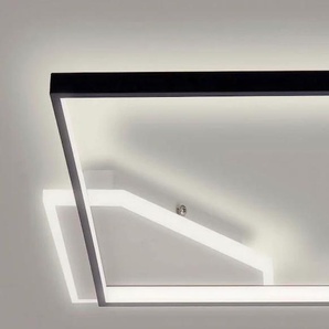 Deckenleuchte NINO LEUCHTEN OSLO Lampen Gr. 1 flammig, Höhe: 5,70 cm, schwarz LED Deckenlampen