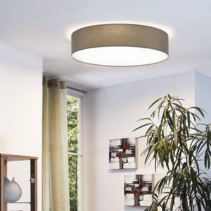 Deckenleuchte Pasteri Typ B Ø 57cm Grau/Taupe 3 Mischgewebe E27